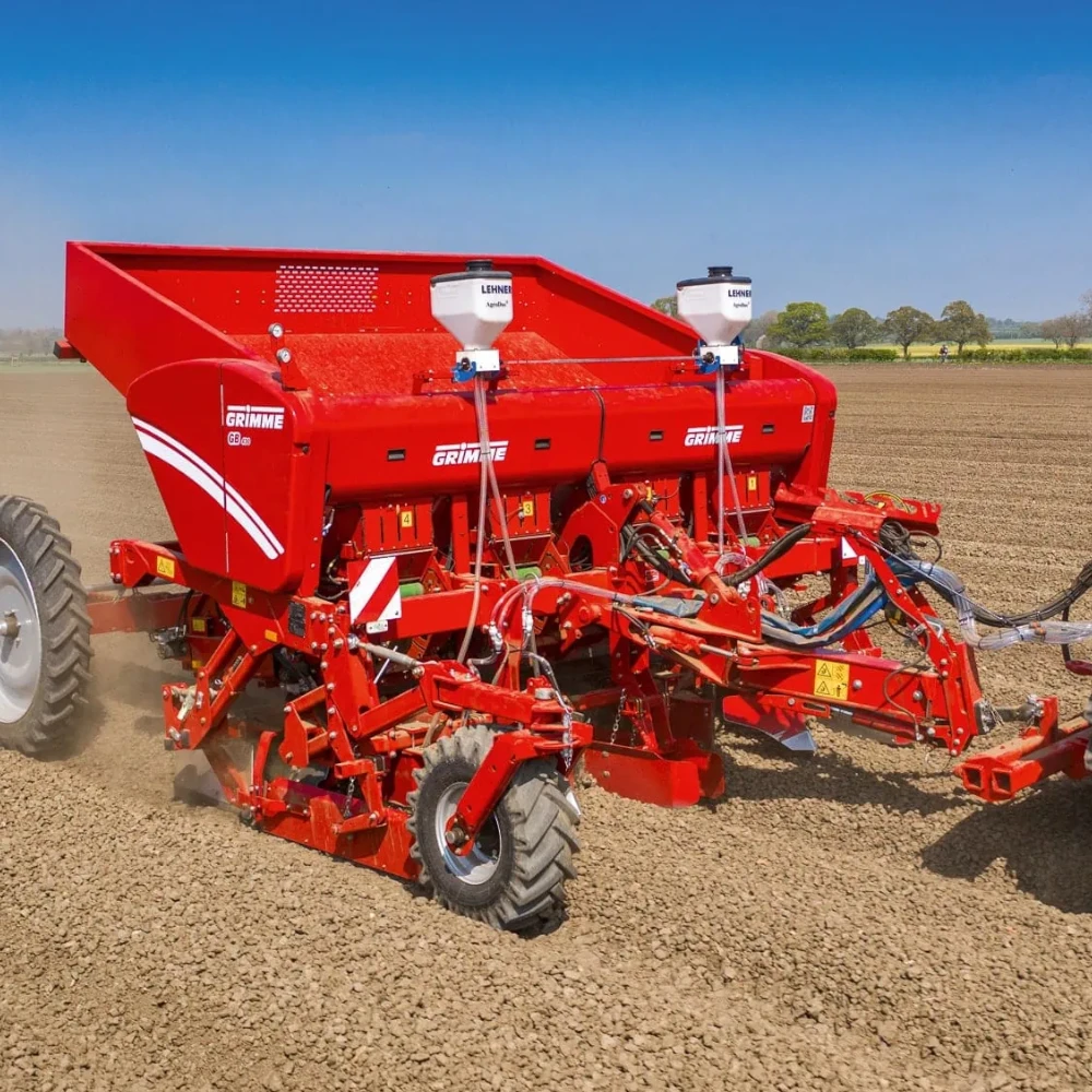 LEHNER AgroDos 70 (2-Reiher, elektrisch) Granulatstreuer