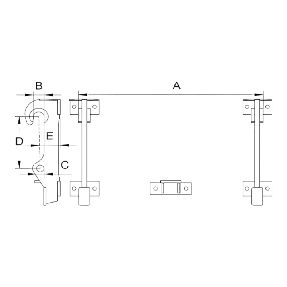 Quicke M24 hakenset Dieci Medium voor Plus-werktuigen